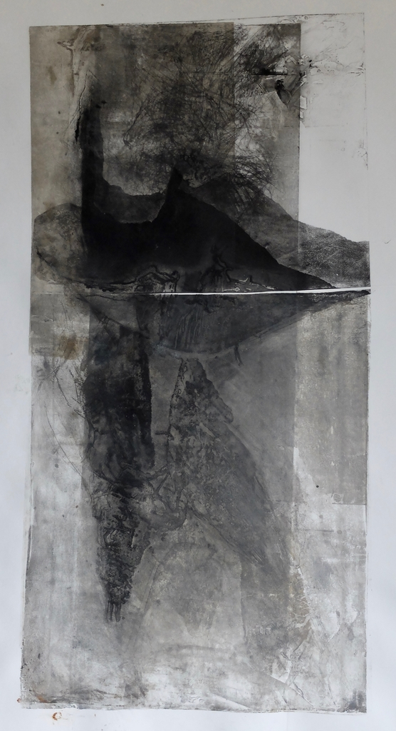 Deák Németh Mária - Párhuzamos világok III. - aquatinta 80x60 cm - 